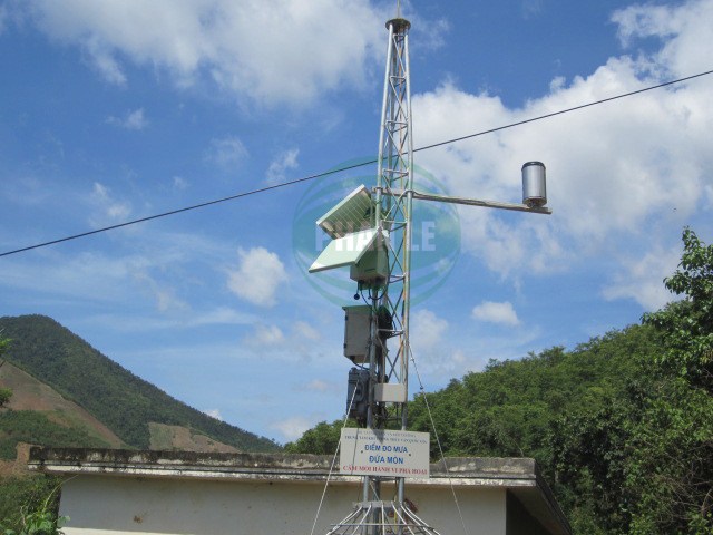 Phan Lê cung cấp, lắp đặt thiết bị quan trắc khí tượng thủy văn cho Viglacera tại Lào