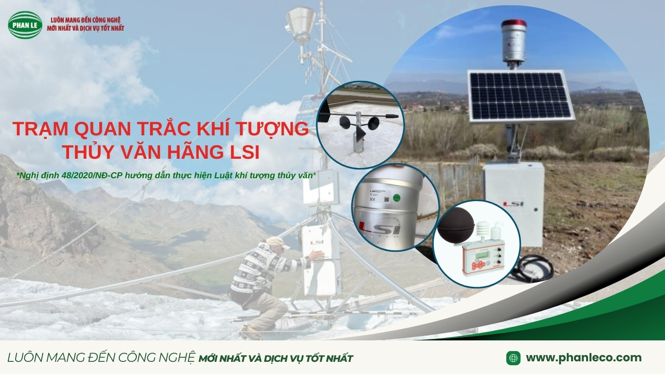Giới thiệu Trạm Quan Trắc Khí Tượng Thủy Văn Hãng LSI