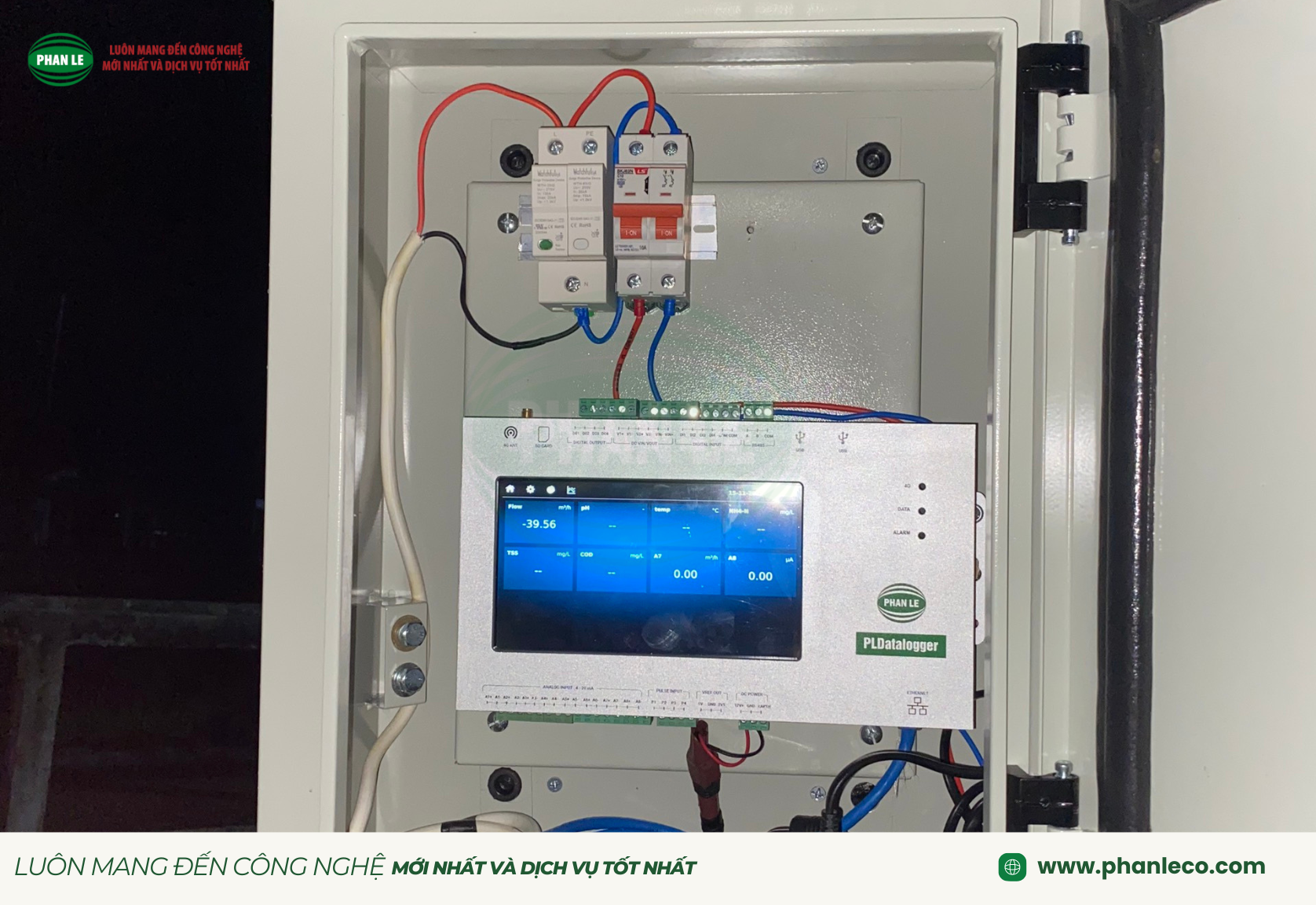 Bộ thiết bị hiển thị, lưu trữ và truyền dữ liệu - PLDatalogger